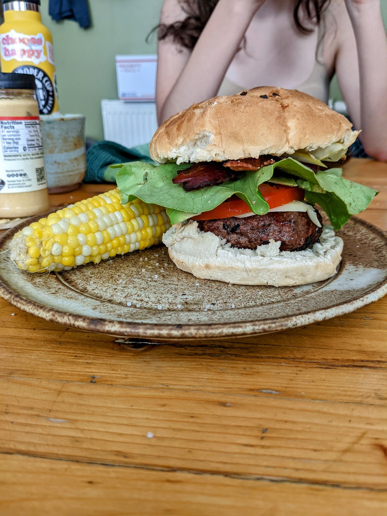 Burgers and Corn