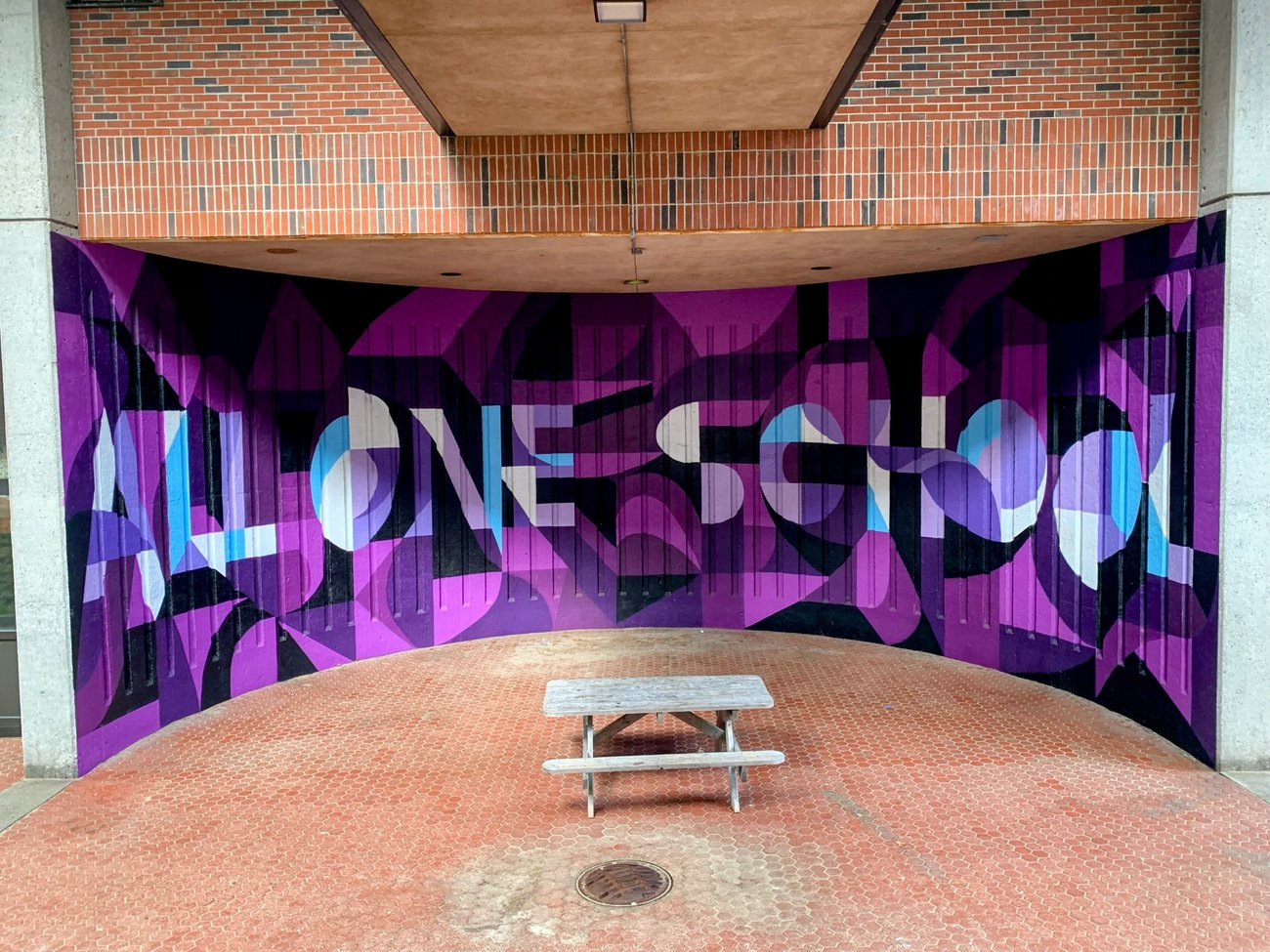 Deering High Mural