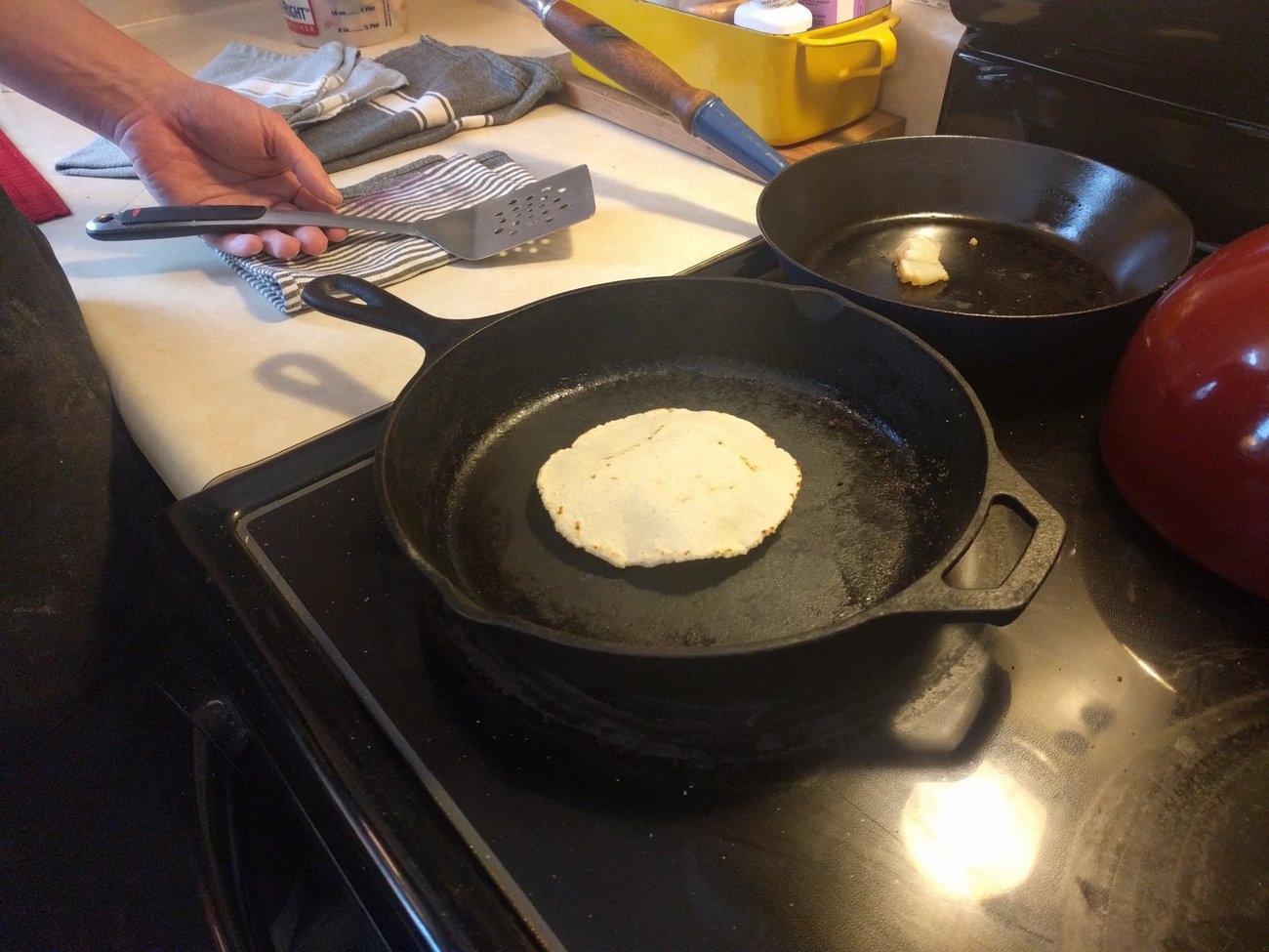 Cooking Tortillas